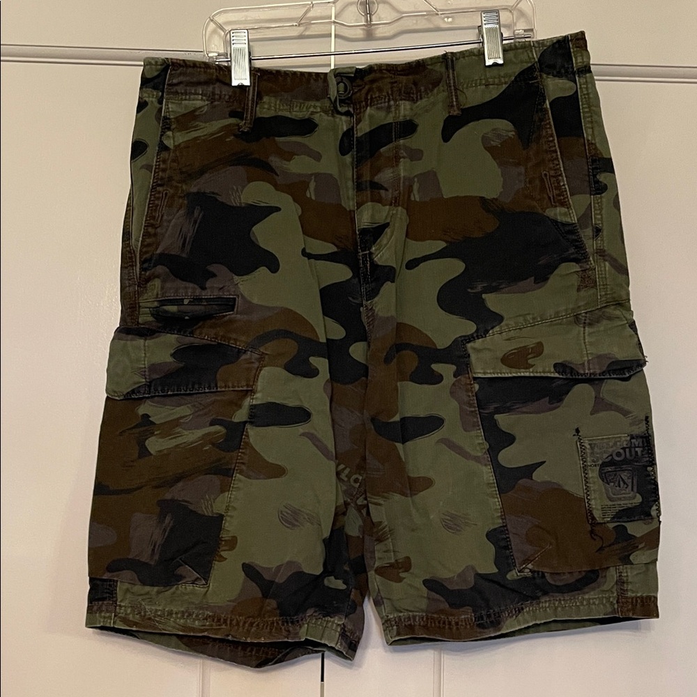 Volcom Camouflage Cargo Shorts